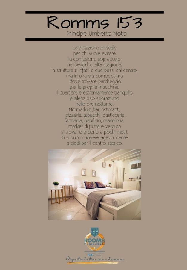 Rooms 153 Principe Umberto Noto Exteriér fotografie